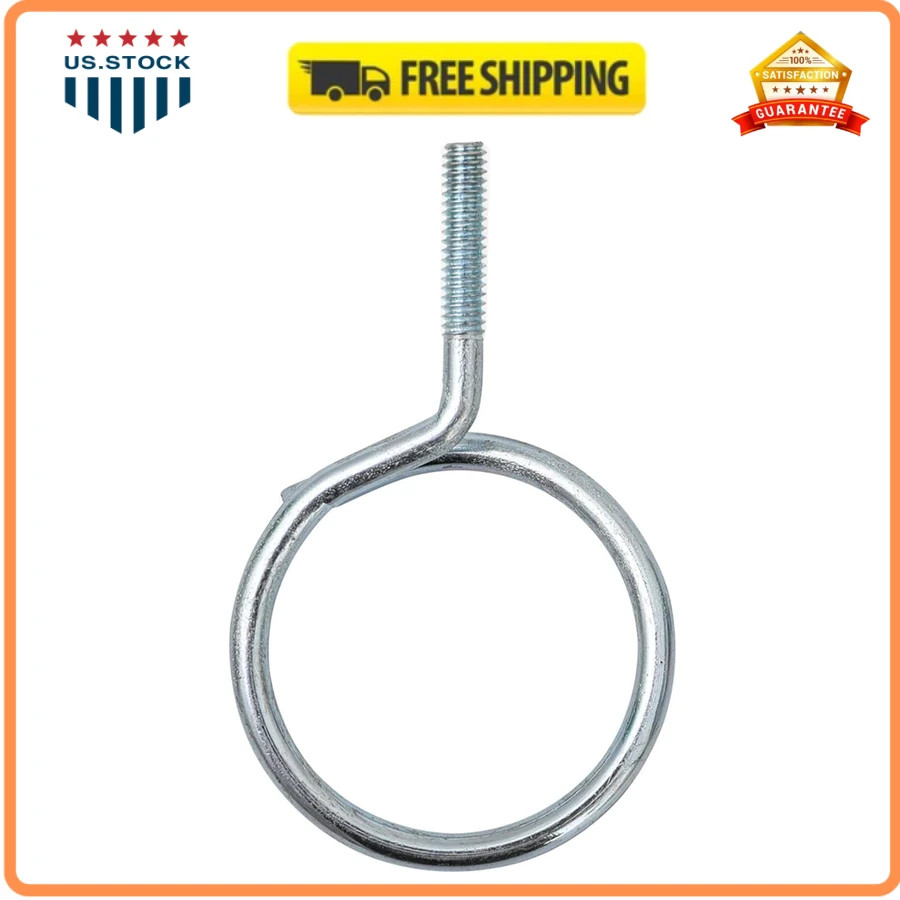 1/4-20 Threaded Bridle Rings 2 Inch Heavy Duty Cable Support 100 Pack