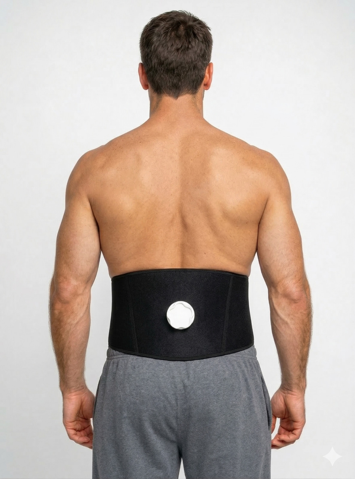 Ice Pack for Lower Back Pain with Compression/ Add Hot Water for Heat