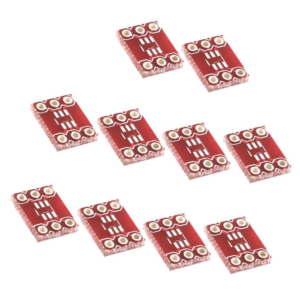 Pack of 10 6 pin SOT23 TO  Adapter Board Convertor Board