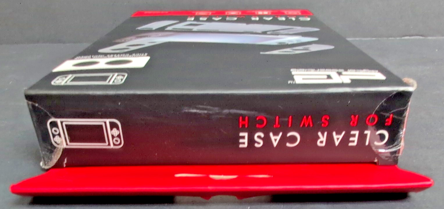 Digital Essentials Nintendo Switch Clear Protective Case New Open Box