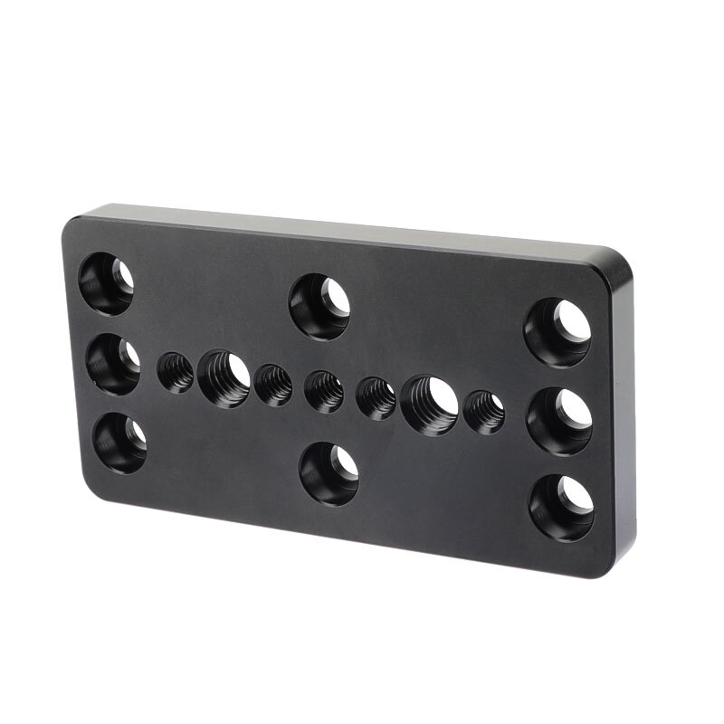 CAMVATE 1/4" & 3/8" Thread Cheese Plate Camera Mounting Plate For DSLR Camera