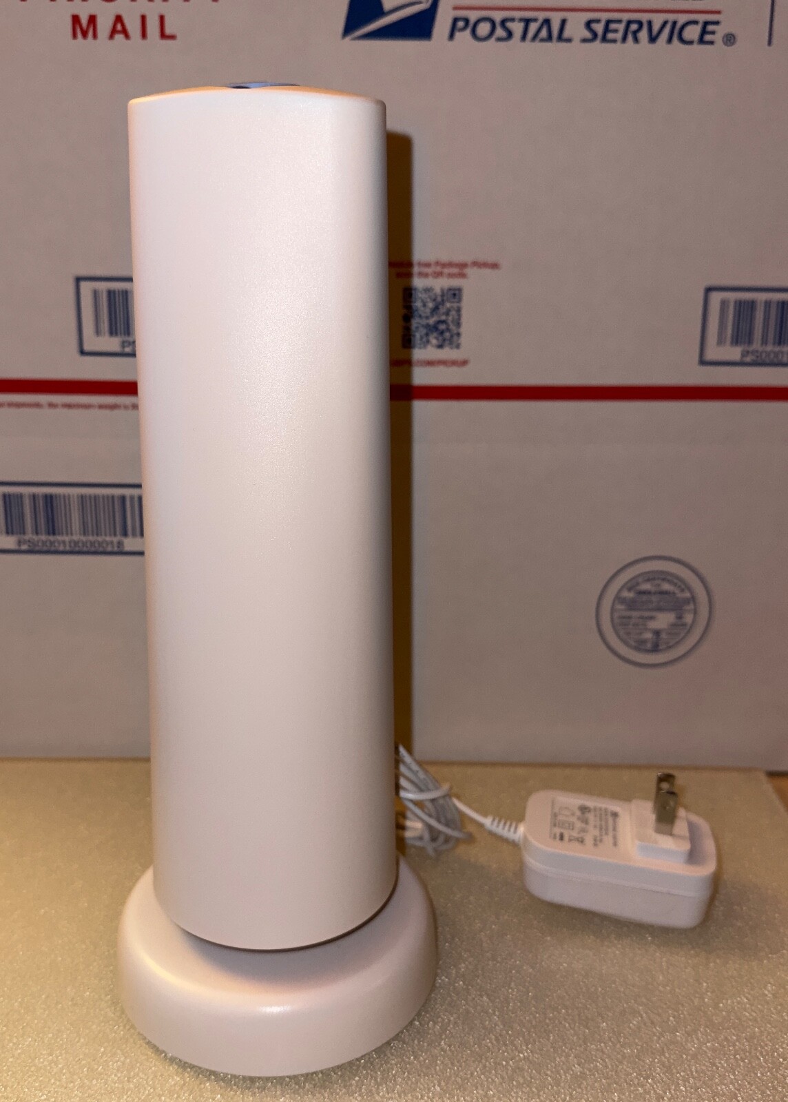 SimpliSafe Base Station with 4 AA Rechargeable Batteries & AC Adapter