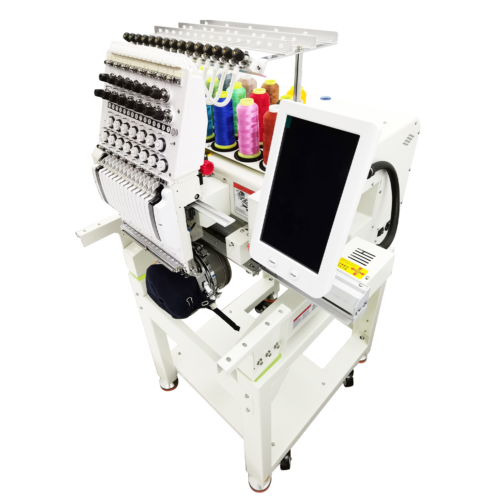 Automatic Commercial DIY Personalized Embroidery Machine Single Head 15 Needles