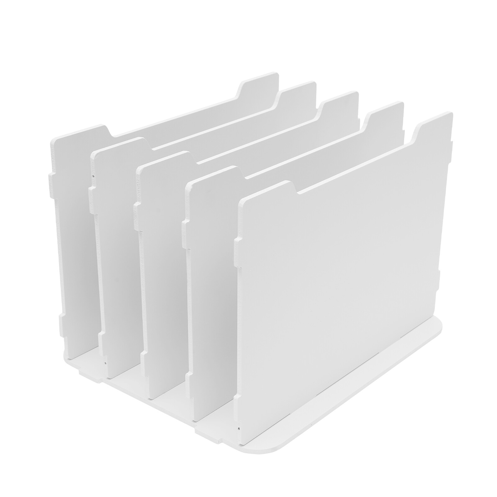 Stackable File Organizer Tray Desk Desktop Paper Document Tray Holder 5 Tiers