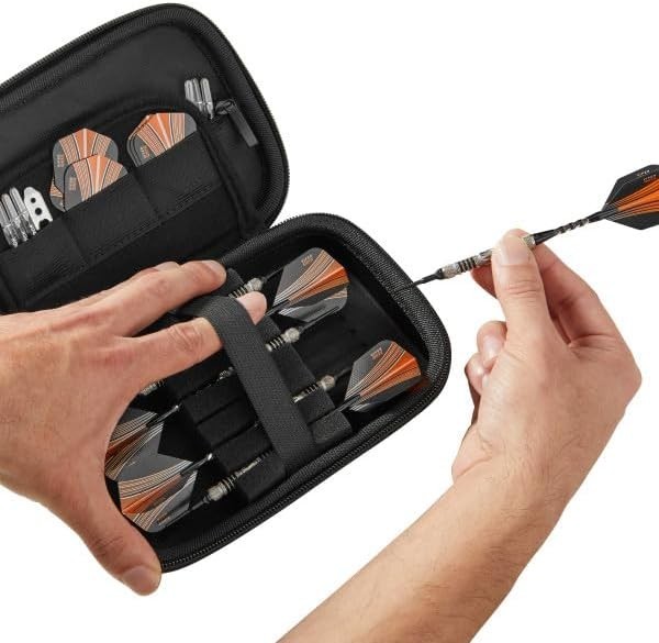 Tactech Outer Shell Dart Case - 6 Dart Capacity with Extra Accessories Storage