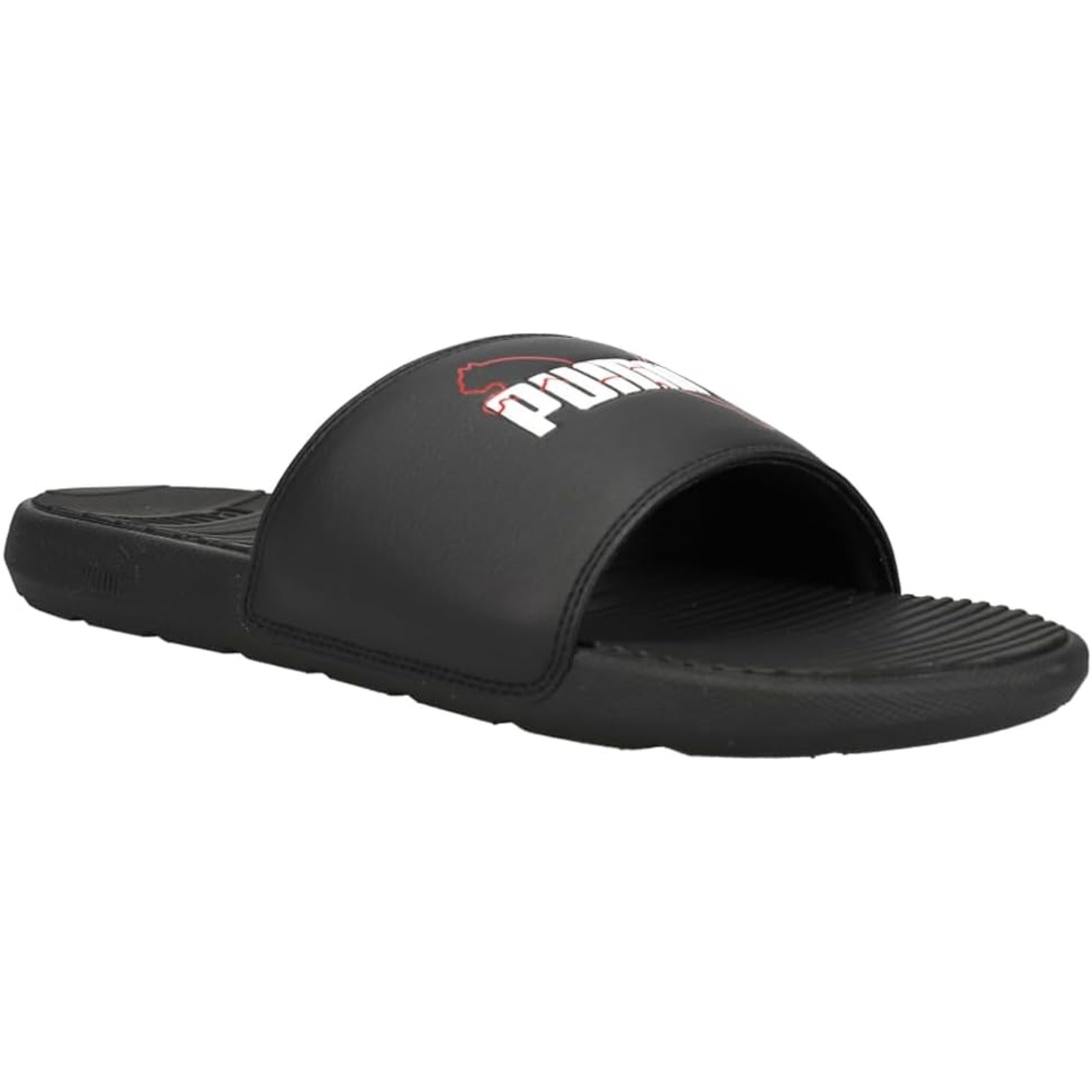 NEW PUMA Cool Cat Men’s Slides Black White Sandals 38078901 Size 10 Logo