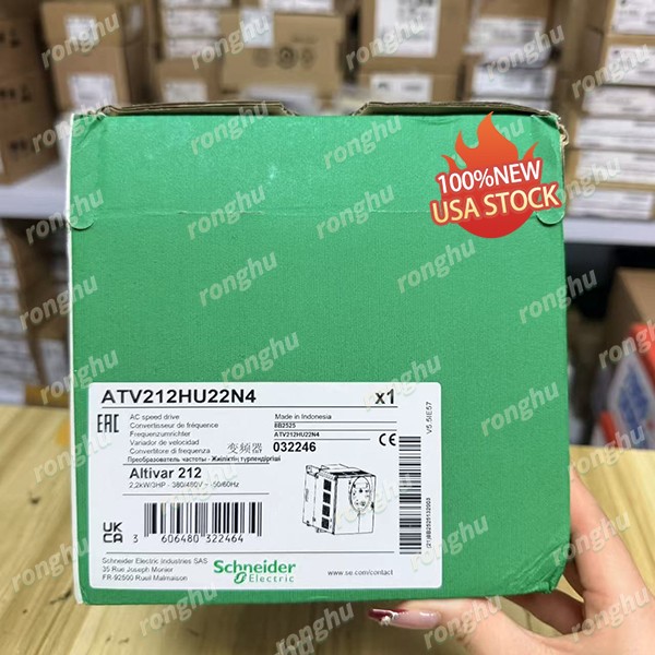 ATV212HU22N4 1PC Brand New Schneider ATV212HU22N4 Fast Shipment Factory sealed