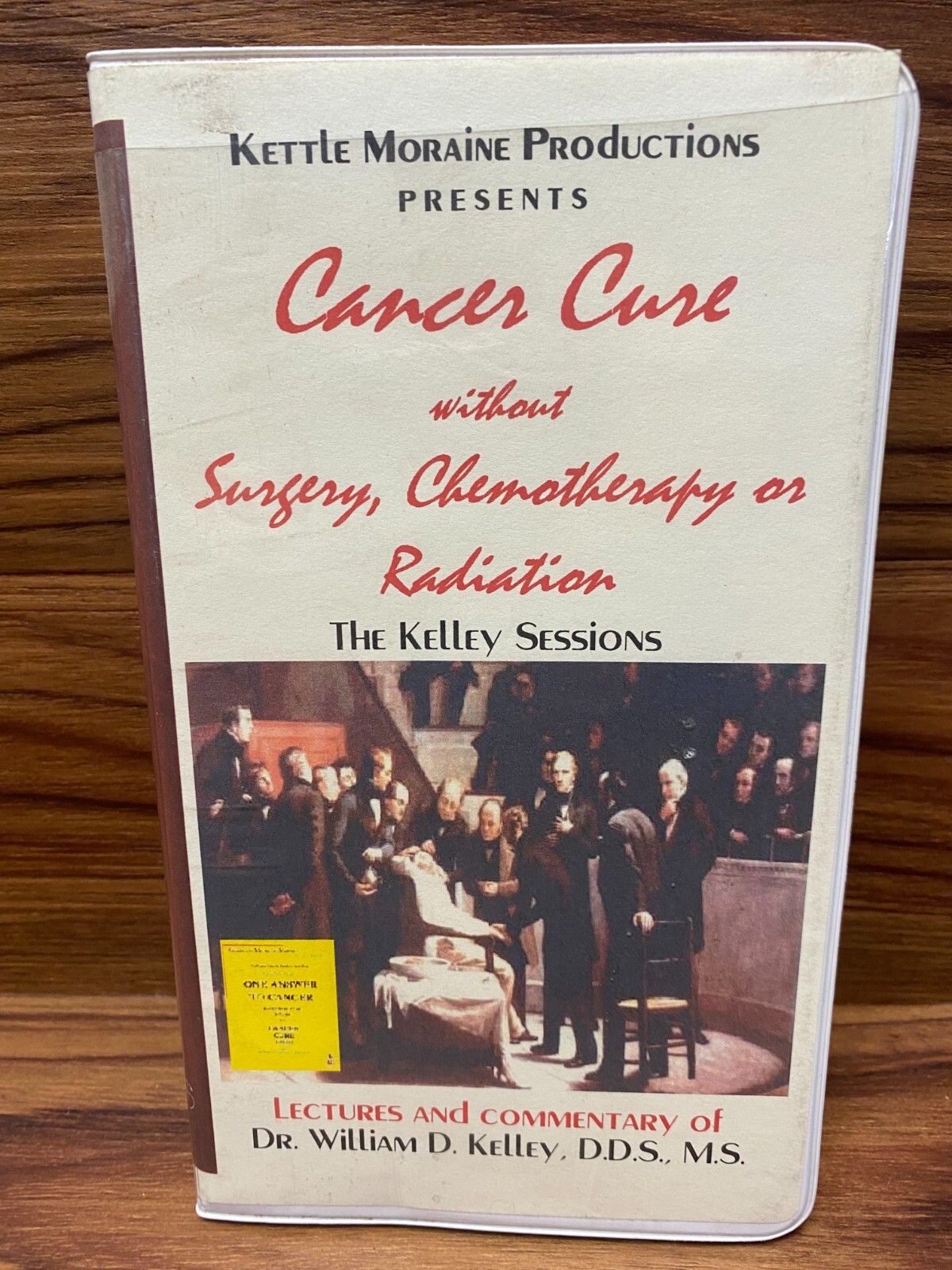 RARE CANCER CURE W/O Surgery AUDIO CASSETTE Dr. William Kelley Jeff Bennett