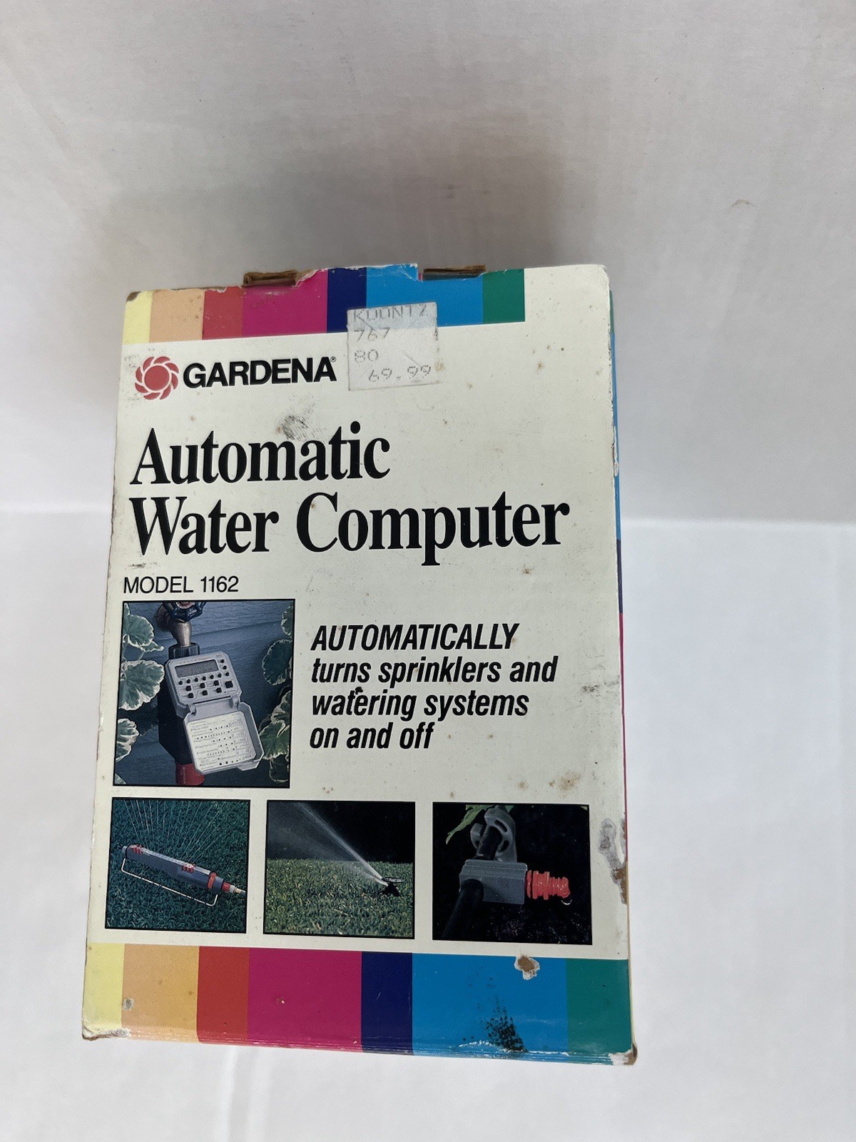 Gardena Comfort C 1060 Programmable Water Computer Sprinkler Timer .Untested.