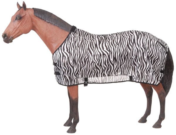 Challenger Tough-1 Horse Summer Spring Airflow  Zebra Fly Sheet 92102
