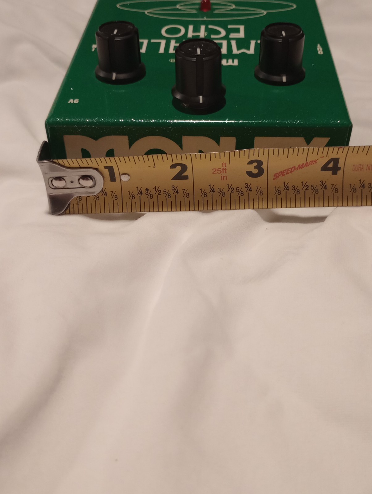 Morley Emerald Echo 1997 Vintage Analog Reverb Delay Effect Pedal
