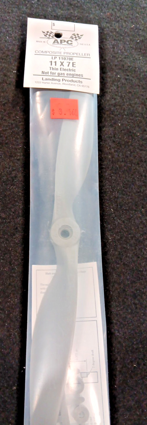 APC C-2 PROPELLER NEW!   11 X 7E