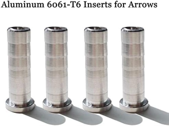 High-Performance Arrow Inserts (12 Pack) for Optimal Target Accuracy in Archery