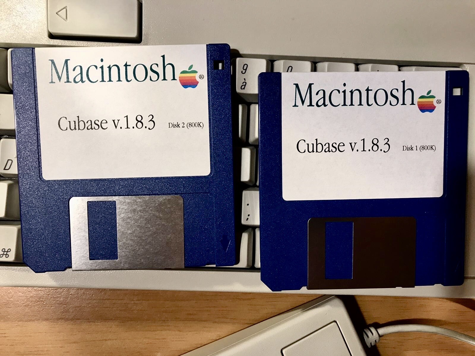 Cubase v.1.8.3 per Macintosh, 2 Floppy 800 K