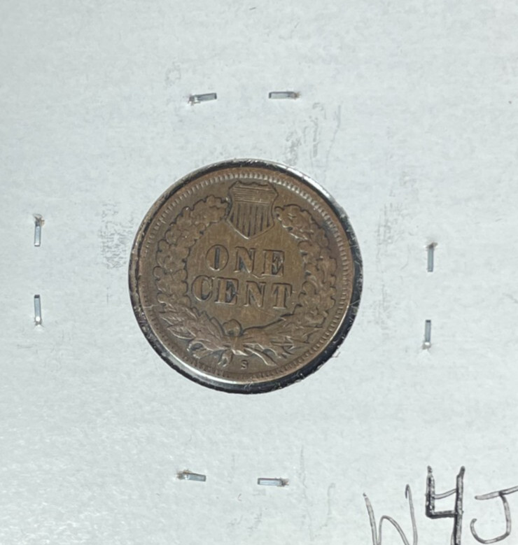 1908-S INDIAN HEAD CENT~ VF+ ~NICE KEY DATE COIN~