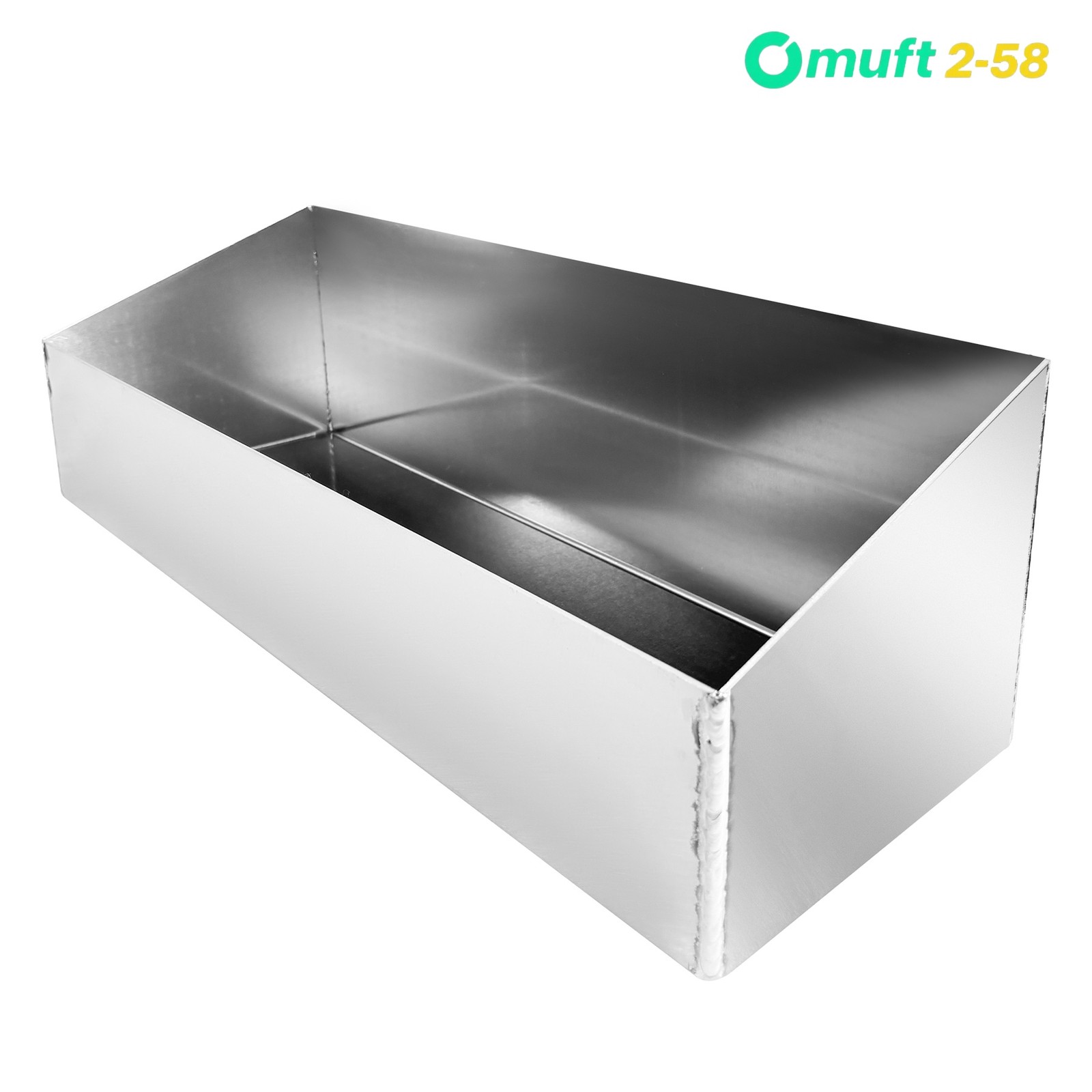 4 Gallon Shelf Storage Holder Aluminum For Trailer Shop Garage Organizer Silver