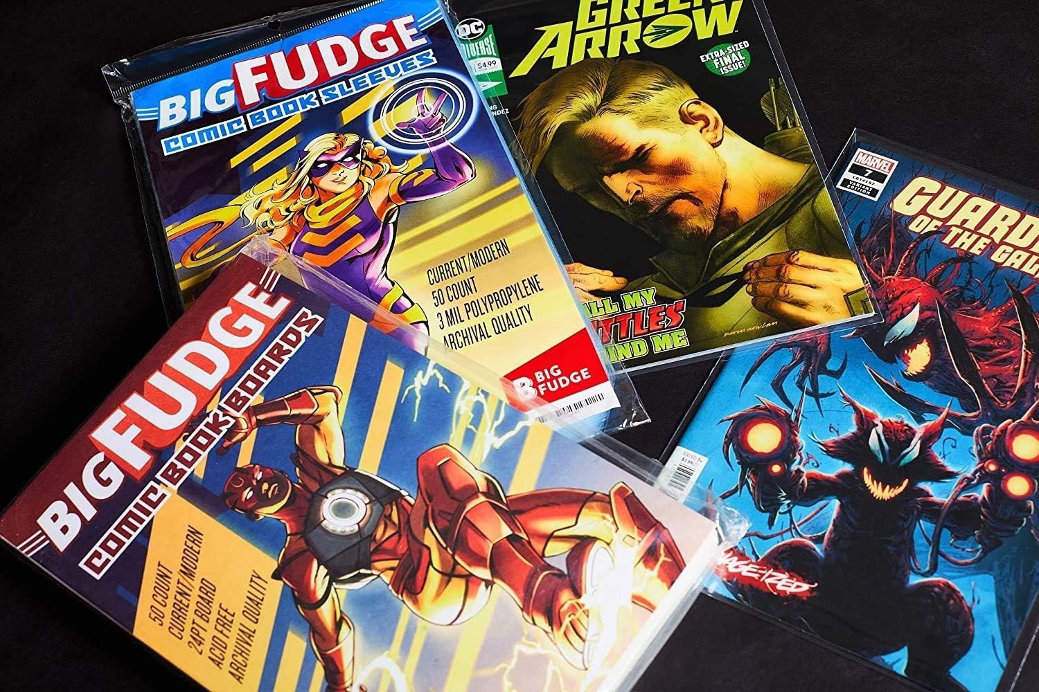 Comic Book Sleeves Bundle - Acid-Free Protection