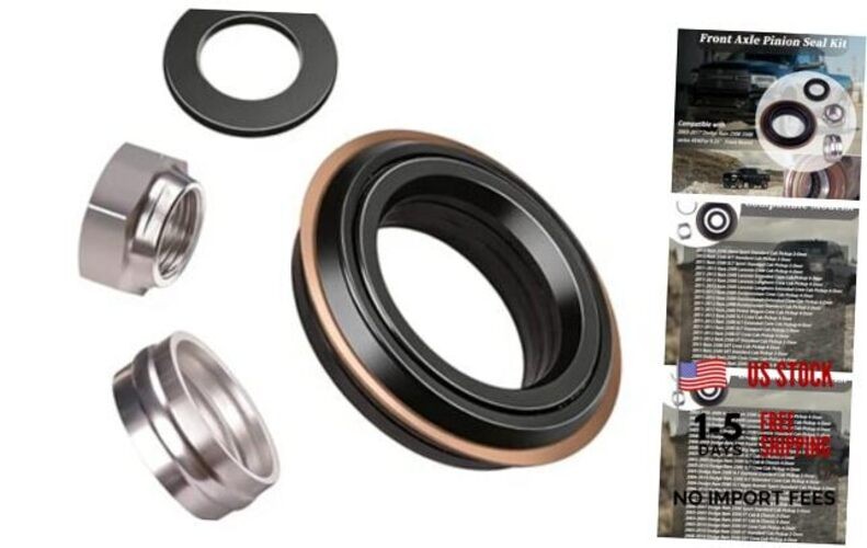 74020009 Front Axle Pinion Seal Kit Compatible with 2003-2017 Dodge Ram 2500