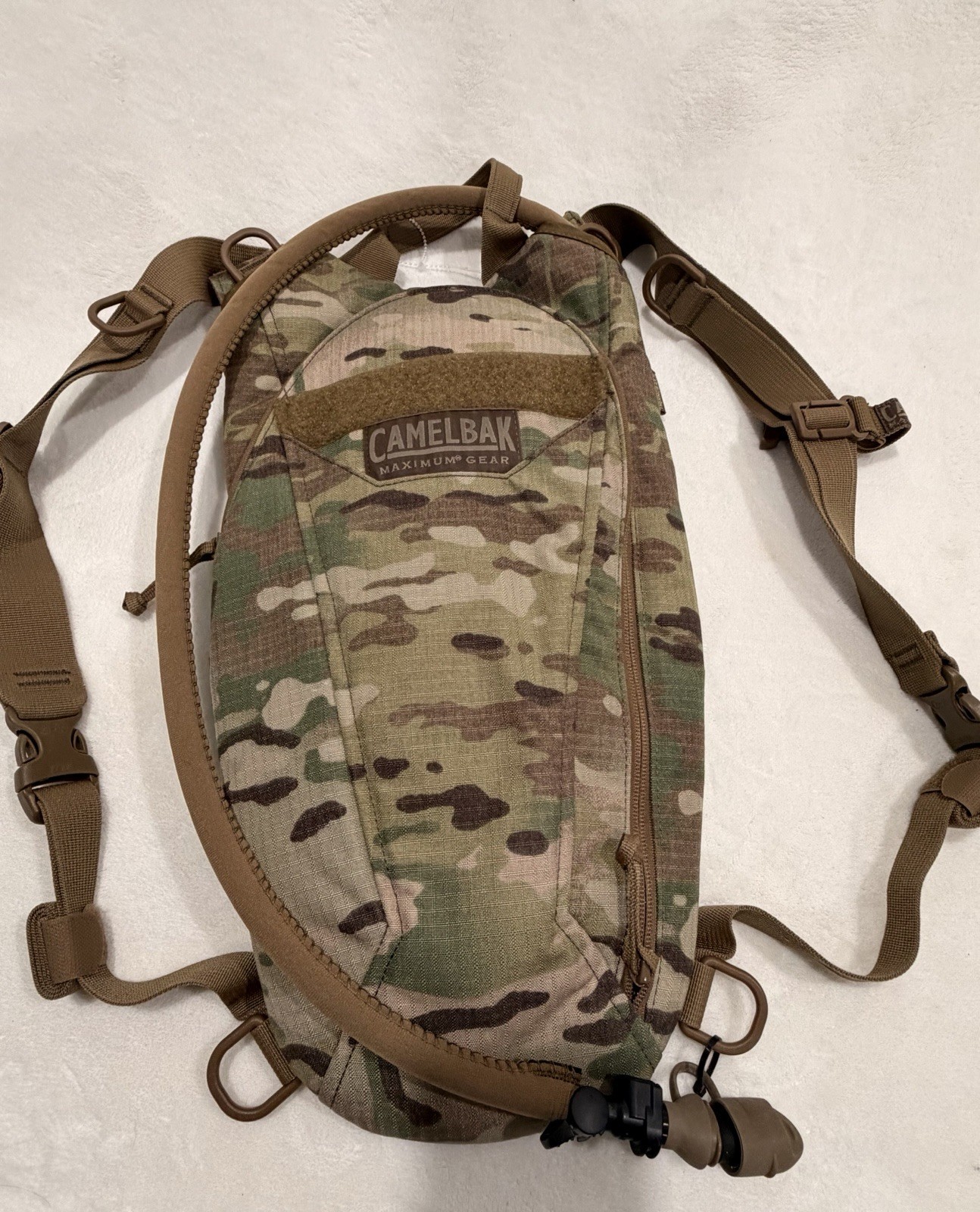 CamelBack Maximum Gear Desert Camo Thermobak 3L 100oz Hydration Pack Cordura