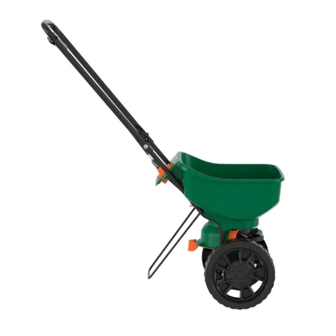 Turf Builder Edgeguard Mini Broadcast Spreader for Seed,Fertilizer,Salt,Ice Melt