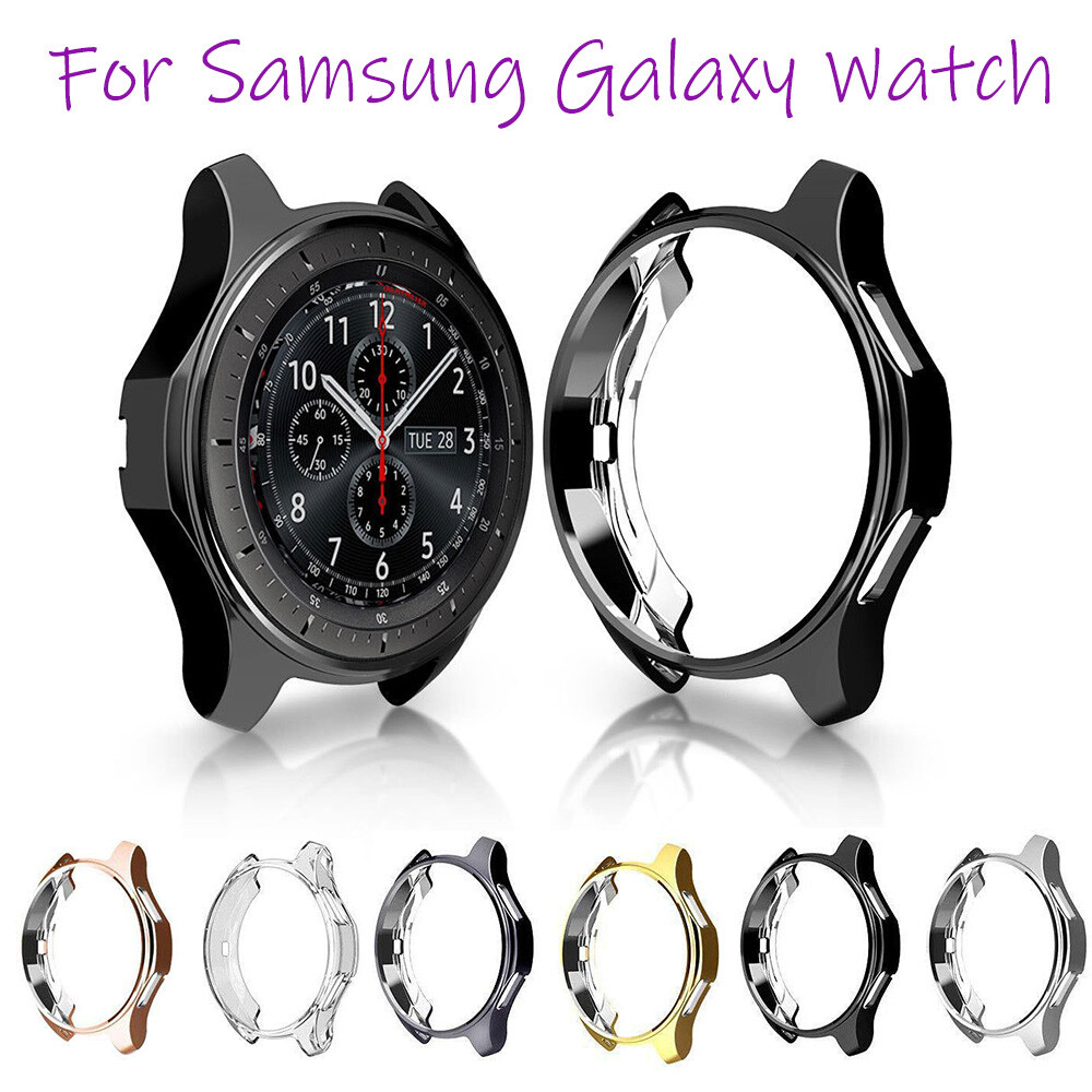 2X Electroplated TPU Watch Case Protector Cover for Samsung Galaxy Watch 42/46mm