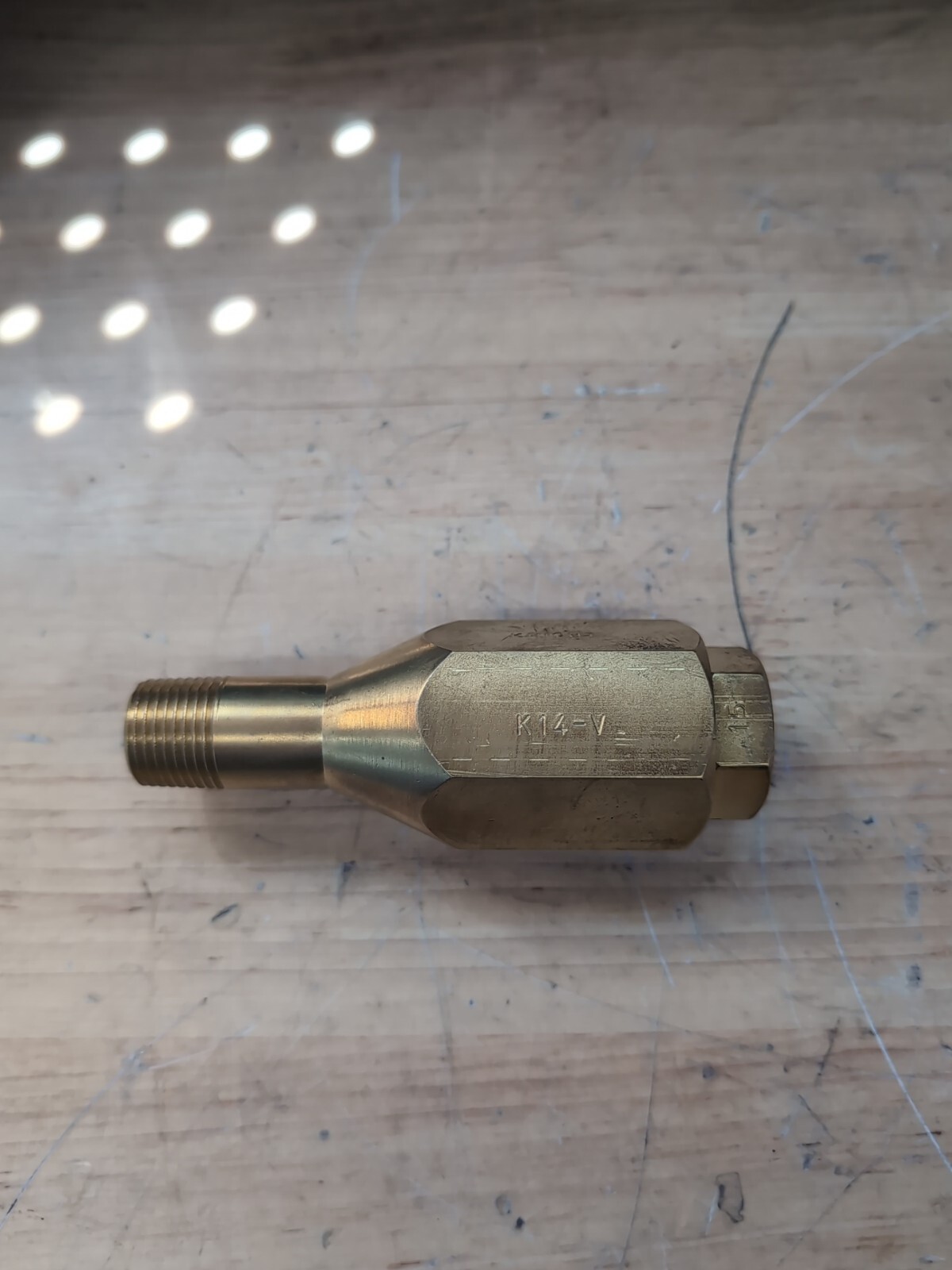 NOS AGF Burner Venturi Mixer K14-V Brass