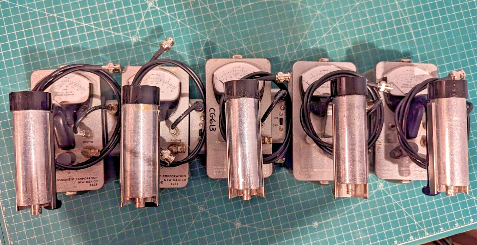 1x CLEAN Eberline E-120 Survey Meter And Probe Tested, Verified, and GUARANTEED