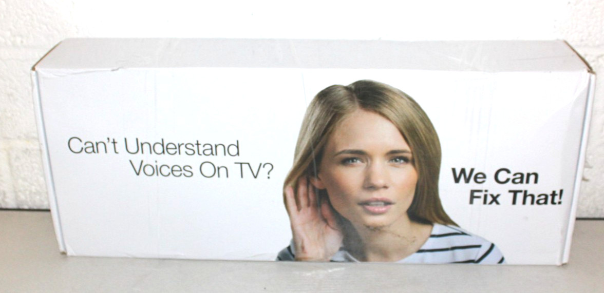 AccuVoice AV155 TV Speaker with Hearing Aid Technology