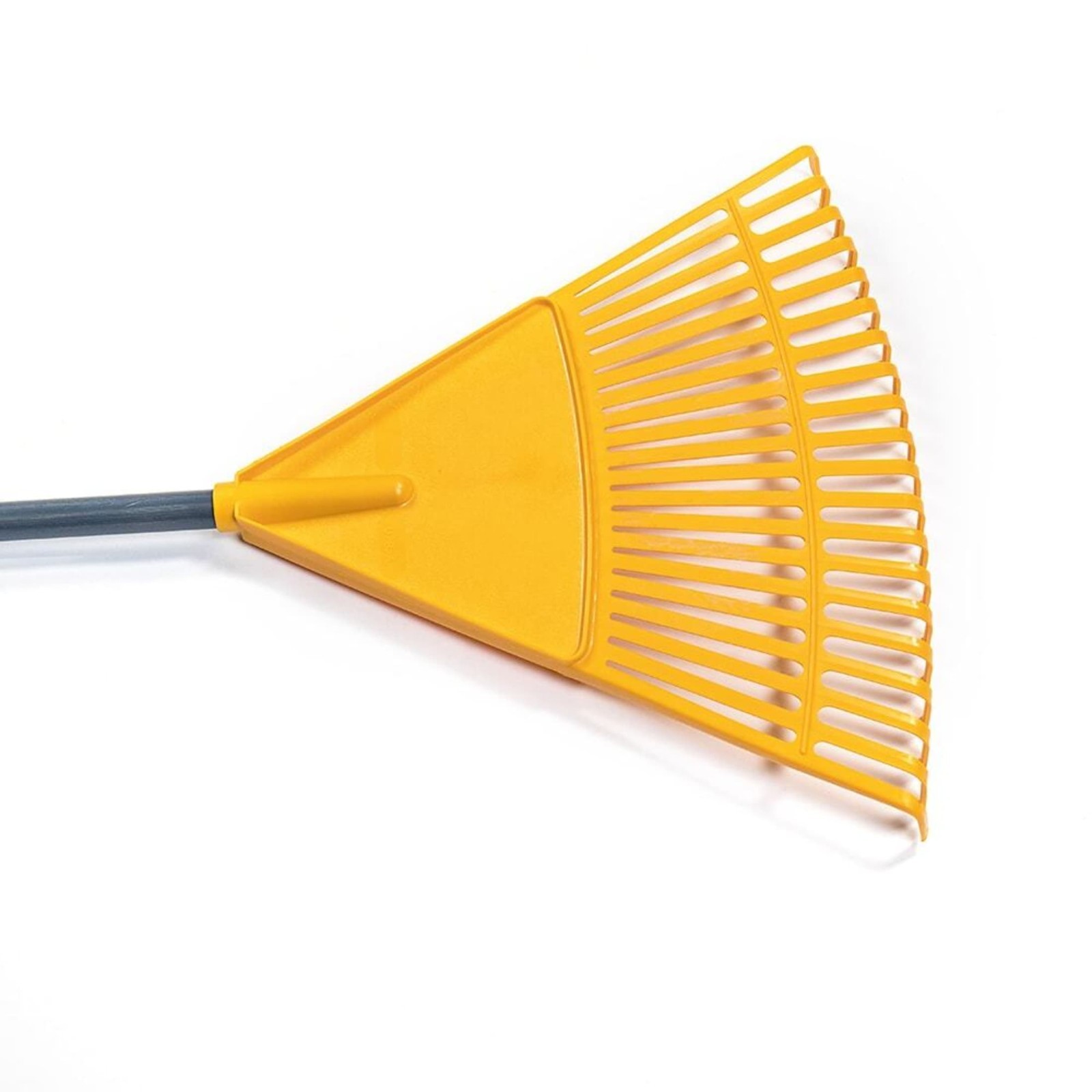 True Temper Real Leaf Rake for Kids, Durable, Hardwood Handle, Yellow, 54"