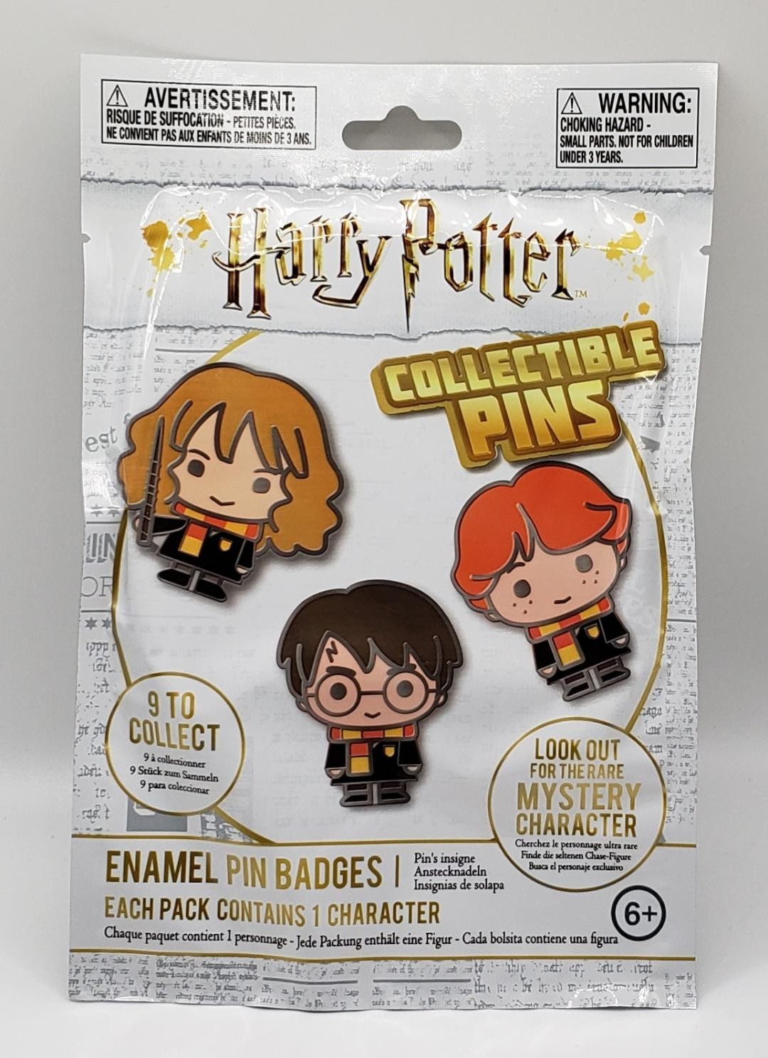 Paladone Harry Potter Enamel Pin Badges - Asst. Set of 8 - You Choose (Opened)