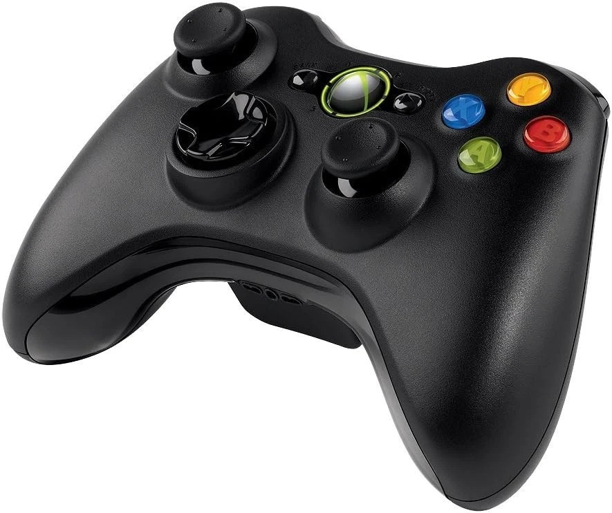 Microsoft Xbox 360 Black OEM Controller- Excellent