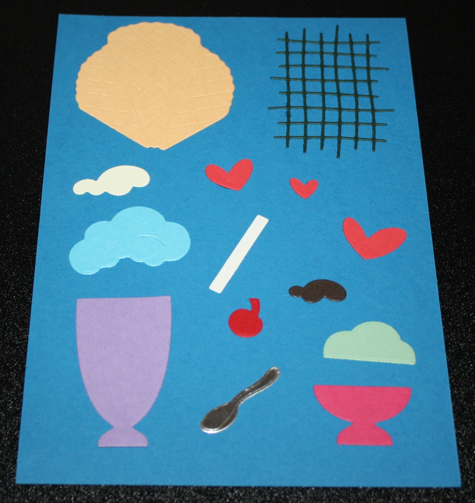 Stampin Up Retired SHARE A MILKSHAKE Dies Great Condition!