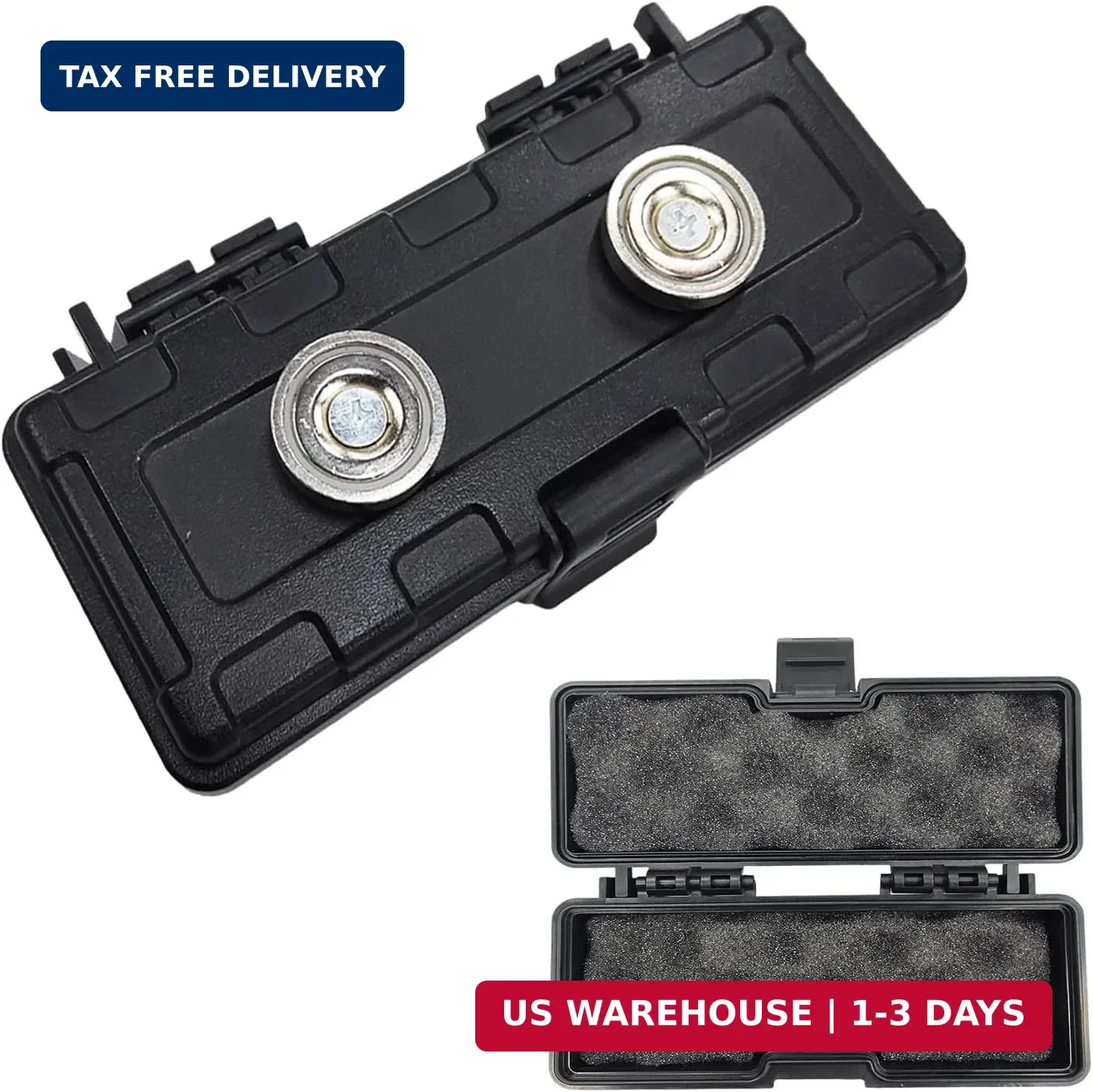 Magnetic Key Holder Under Car, Waterproof Hide A Key Magnetic Car Key Holder Key