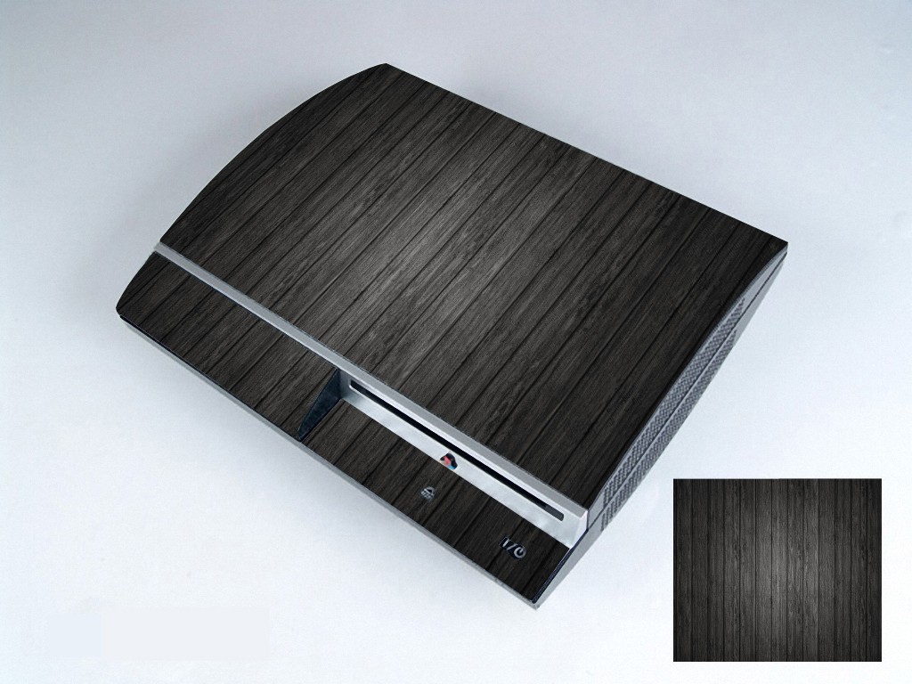 Wood 267 Vinyl Skin Sticker Cover Protector for Sony PS3 PlayStation 3