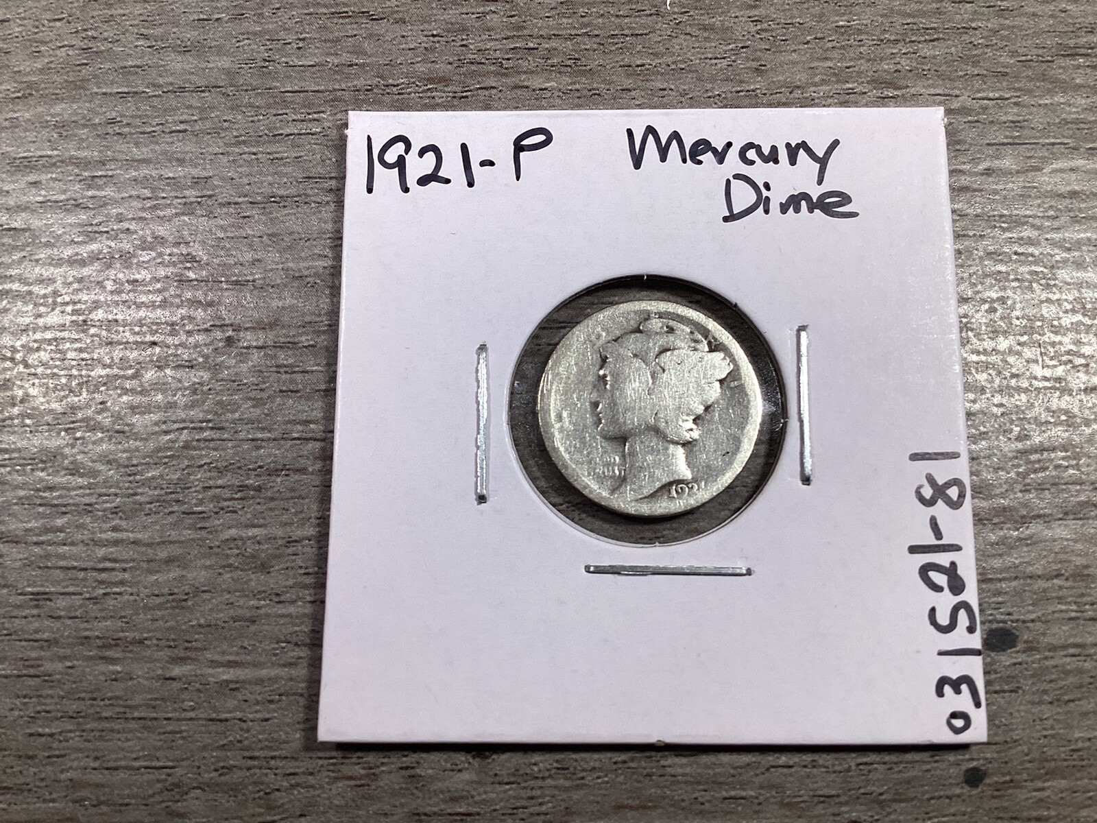 1921 Mercury 90% Silver Dime Key Date US Coin 031521 81dk