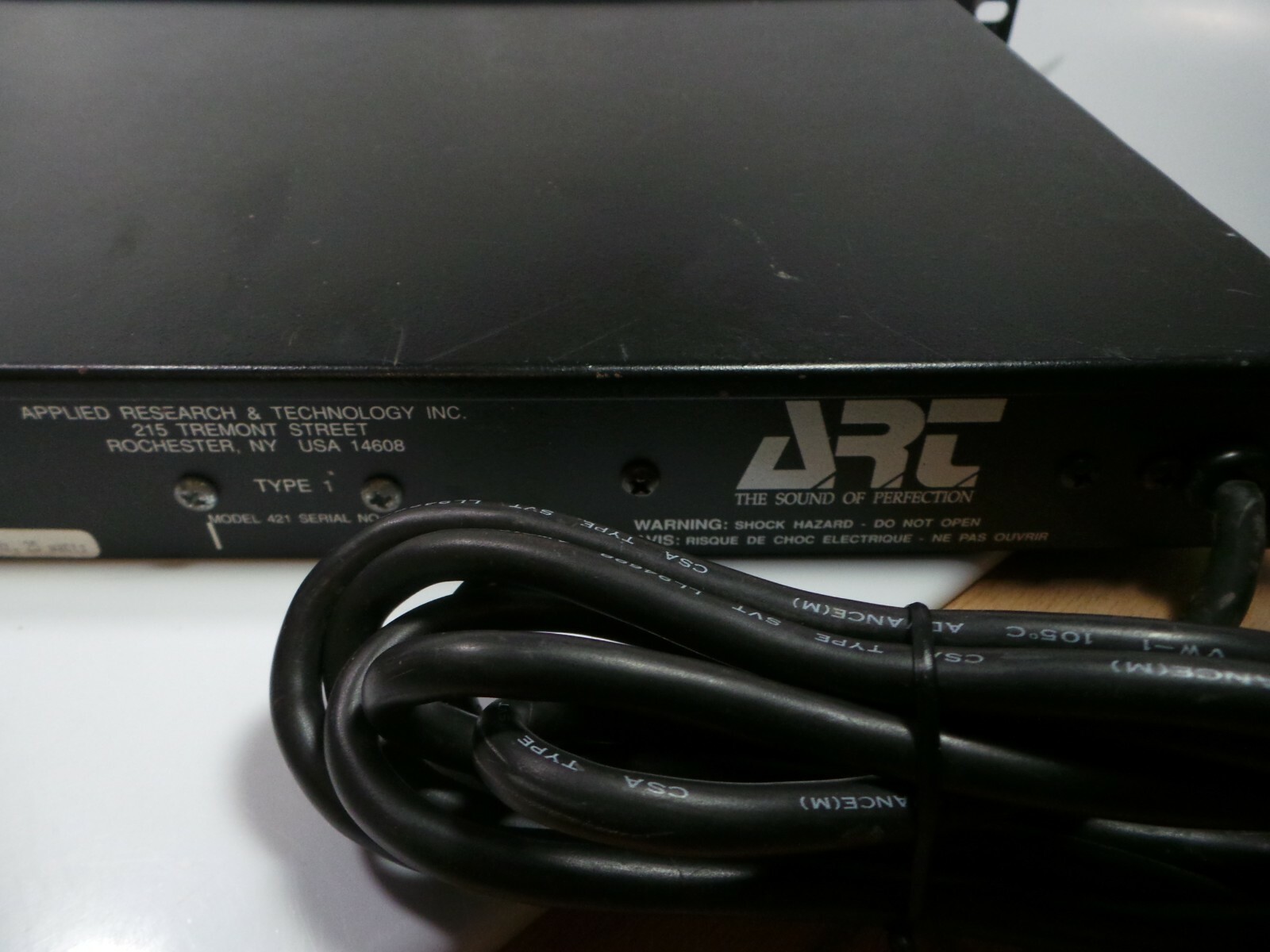 ART Multiverb LTX, Stereo, 16 Bit Multiple Effects Processor, FX, Vintage Rack