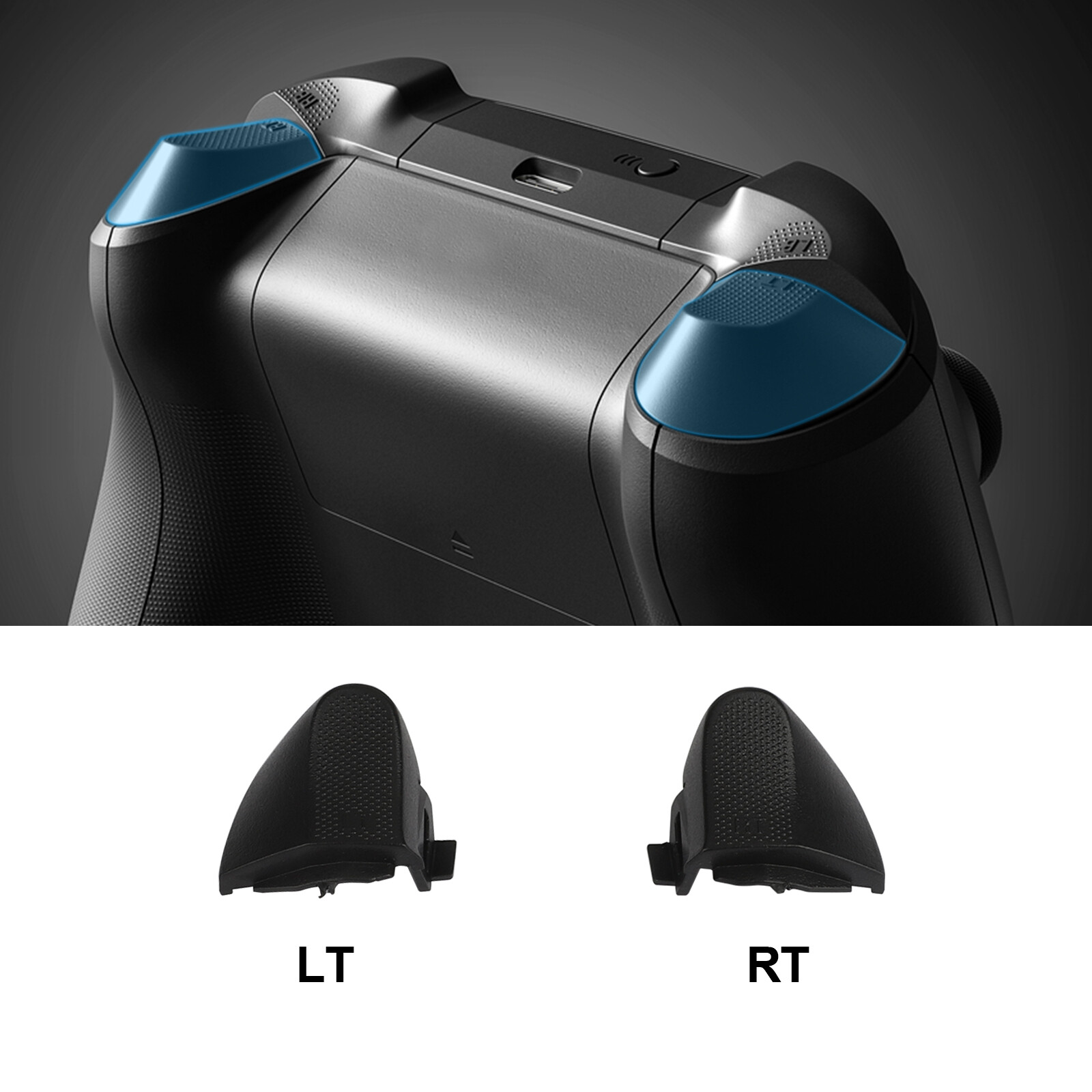 Replacement Bumpers Buttons for Xbox Series X/S Controller Gamepad Repair Parts