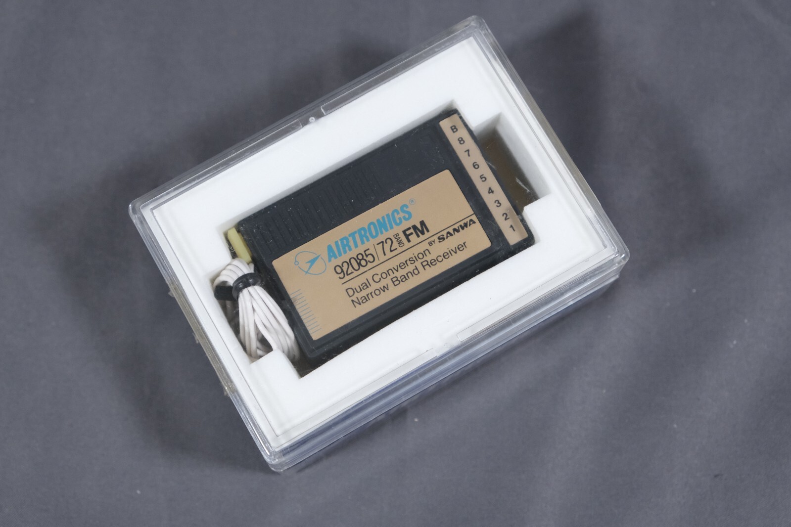 Airtronics by Sanwa 92085 72 Band FM Dual Conversion Narrow Band Receiver NOS