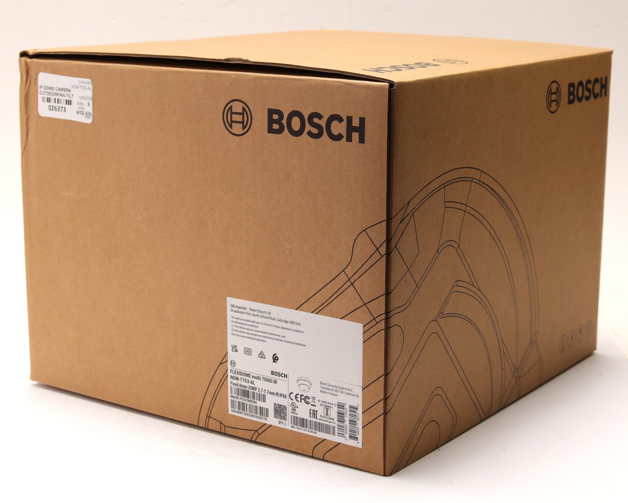 Bosch NDM-7703-AL Multi-Sensor IP Security Camera