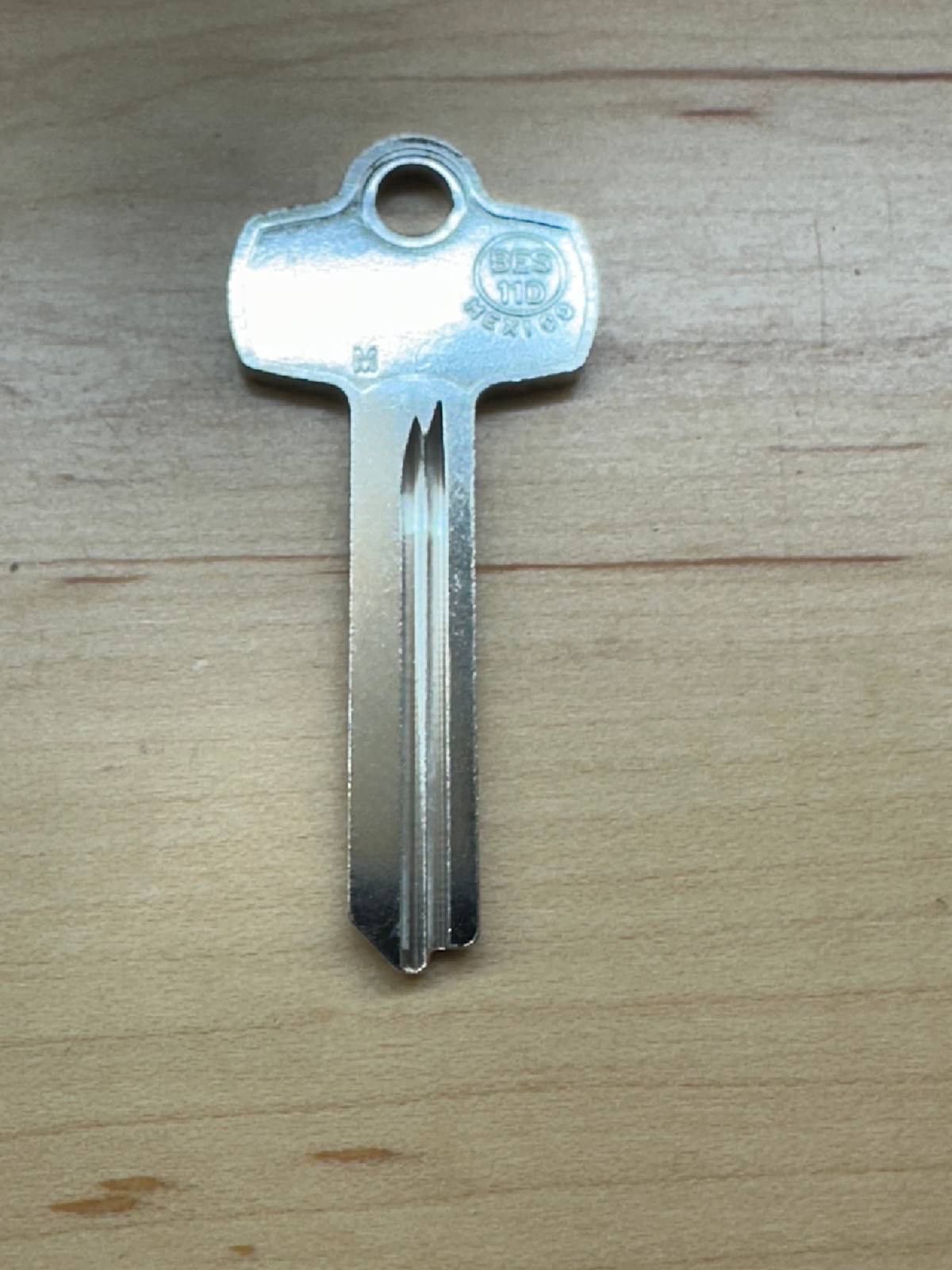 M Keyway Small Format Interchangeable Core Key cut to code A2 System M Keyway