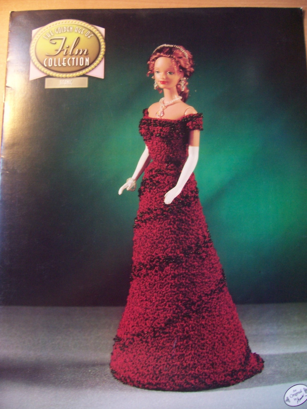 ANNIE'S ATTIC CROCHET FASHION DOLL PATTERN BOOK FILM COLLECTION TITANIC