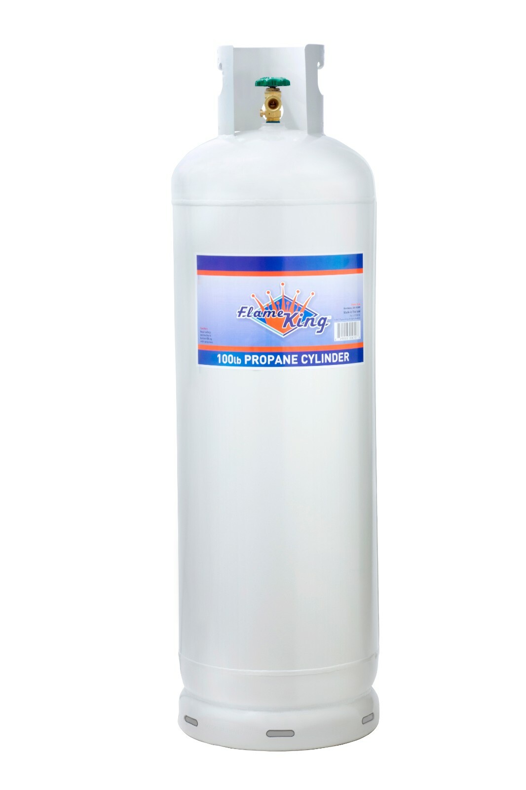 100 LB Pound Steel Propane Tank LPG Refillable Cylinder with POL Valve NEW
