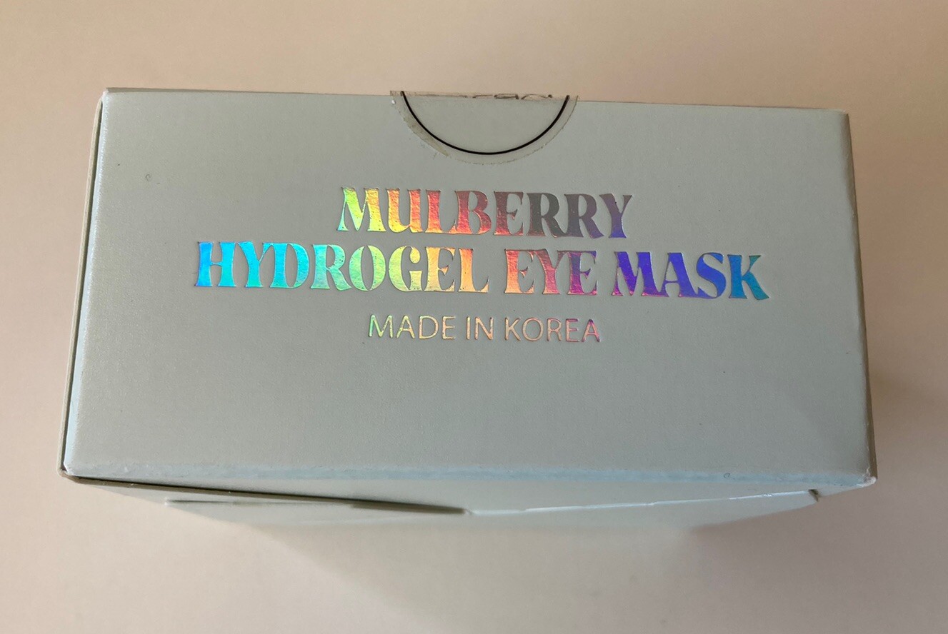 Mulberry Hydrogel Eye Mask Celavi Brand 40 Sheets New In Box