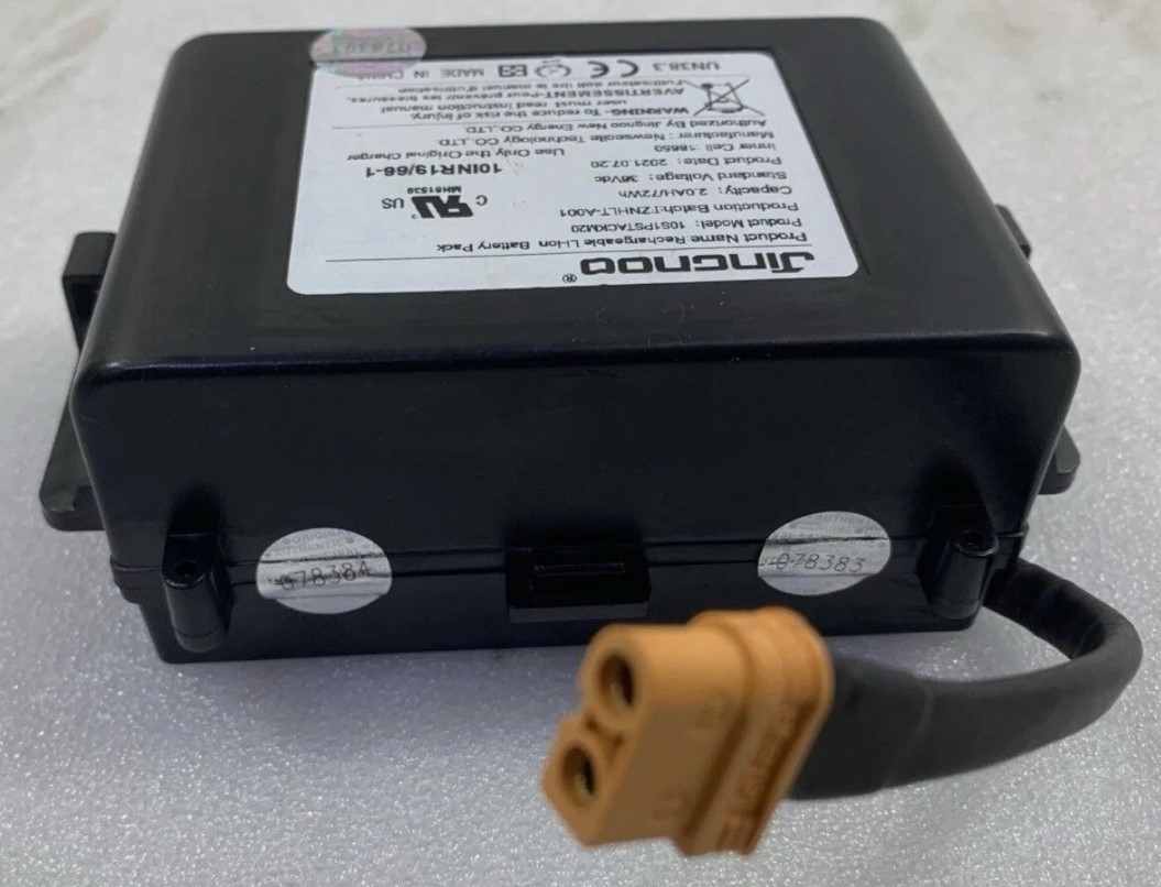 Hover-1 Blast Battery Replacement JinGnoo 10S1PSTACKM20 36V 2Ah 72Wh Lithium Ion