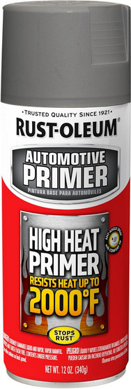 Rust-Oleum Automotive High Heat Primer Spray - Gray, 12 oz (249340)