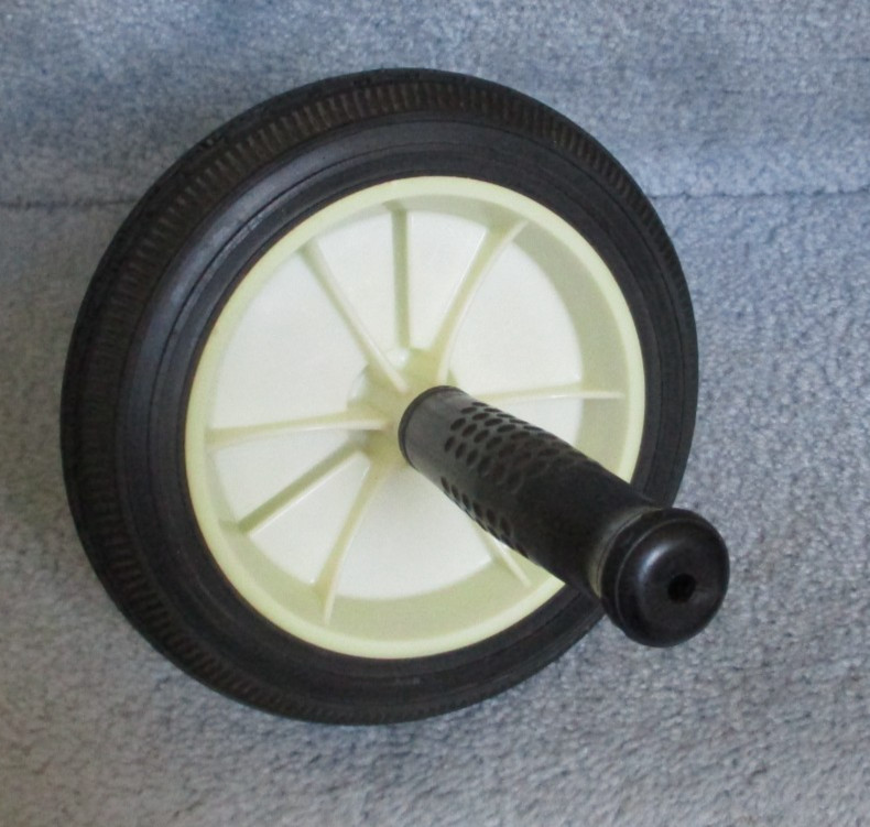 Vintage Exercise Wheel Roller for Abs Workout