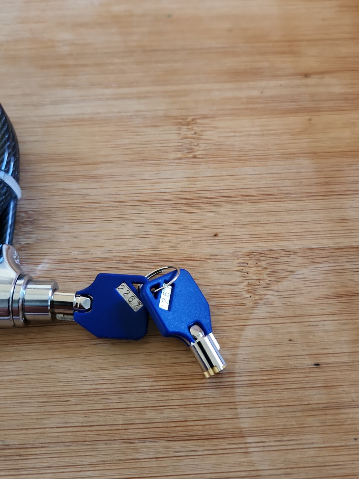 Cable Lock For Notebook or Laptop Computers Anti- CODi Security Theft Key Lock