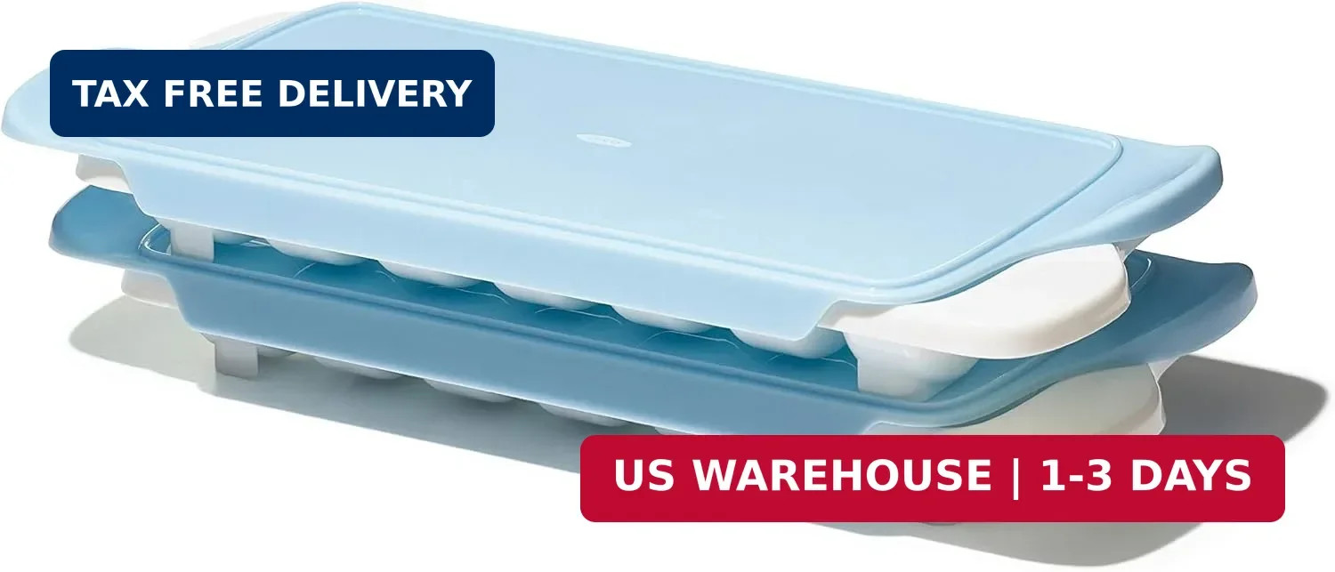 Good Grips Ice Cube Tray - 2 Pack White