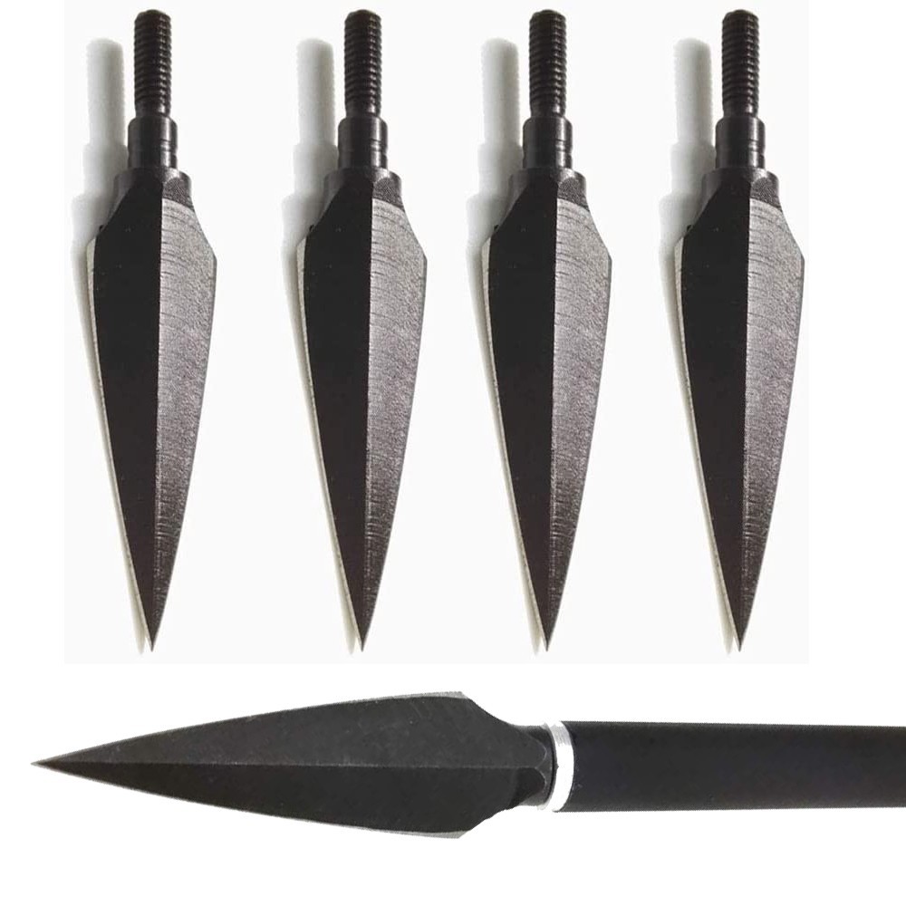 6/12X Archery Arrowheads 150grain Hunting Broadhead Screw Points Bow Arrow Shoot