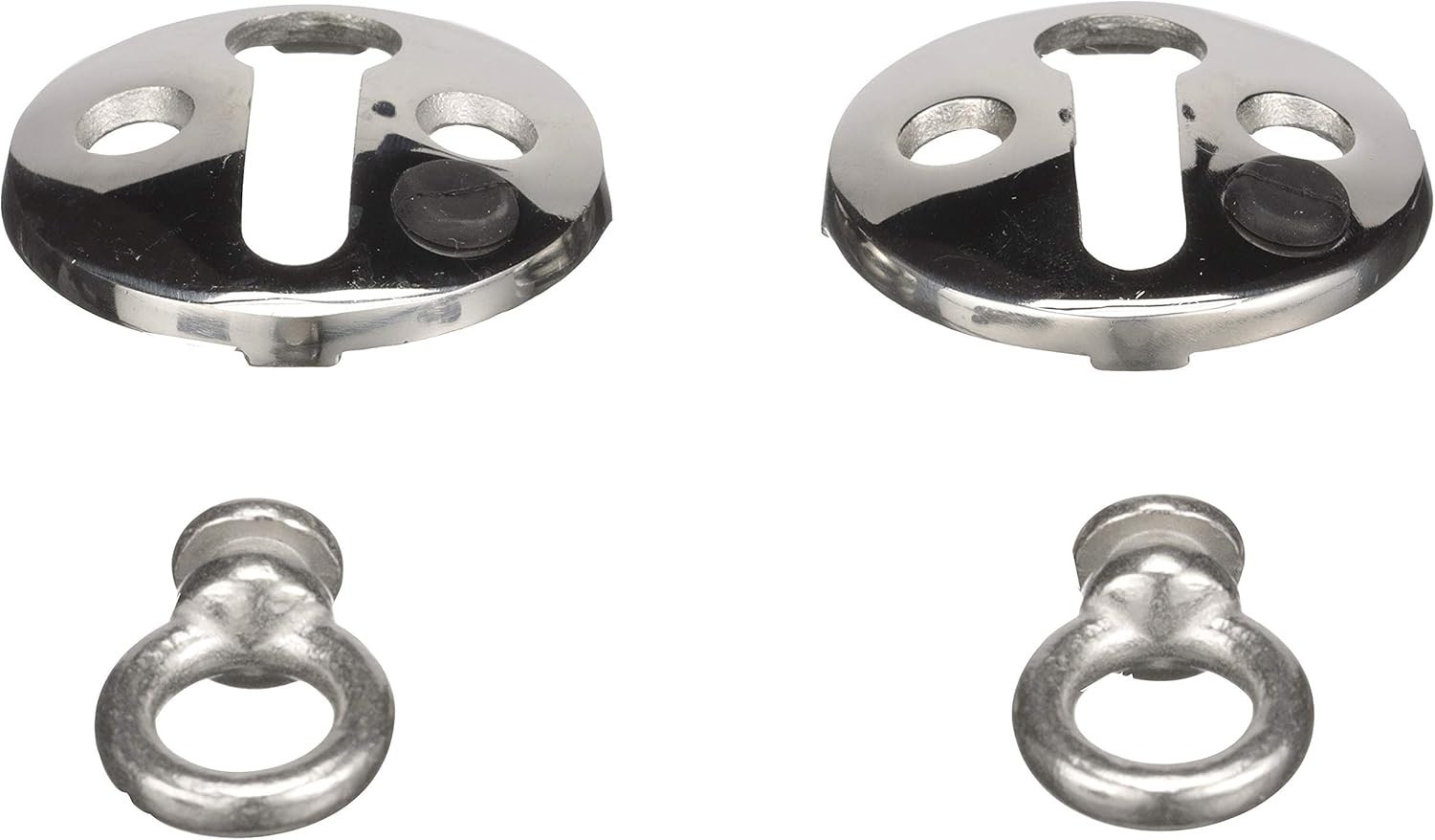 Stainless Steel Boat Fender Locks - Quick Attachment, Corrosion-Free Pair